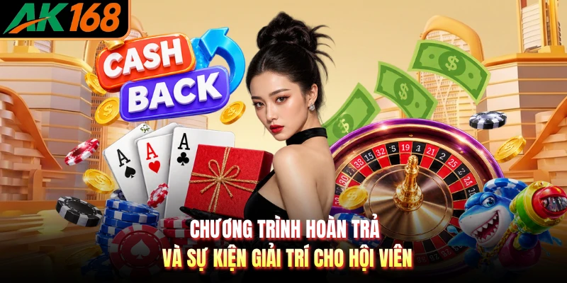 Chương trình hoàn trả và sự kiện giải trí cho hội viên