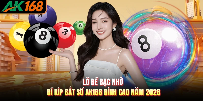 Lô Đề Bạc Nhớ - Bí Kíp Bắt Số AK168 Đỉnh Cao Năm 2026